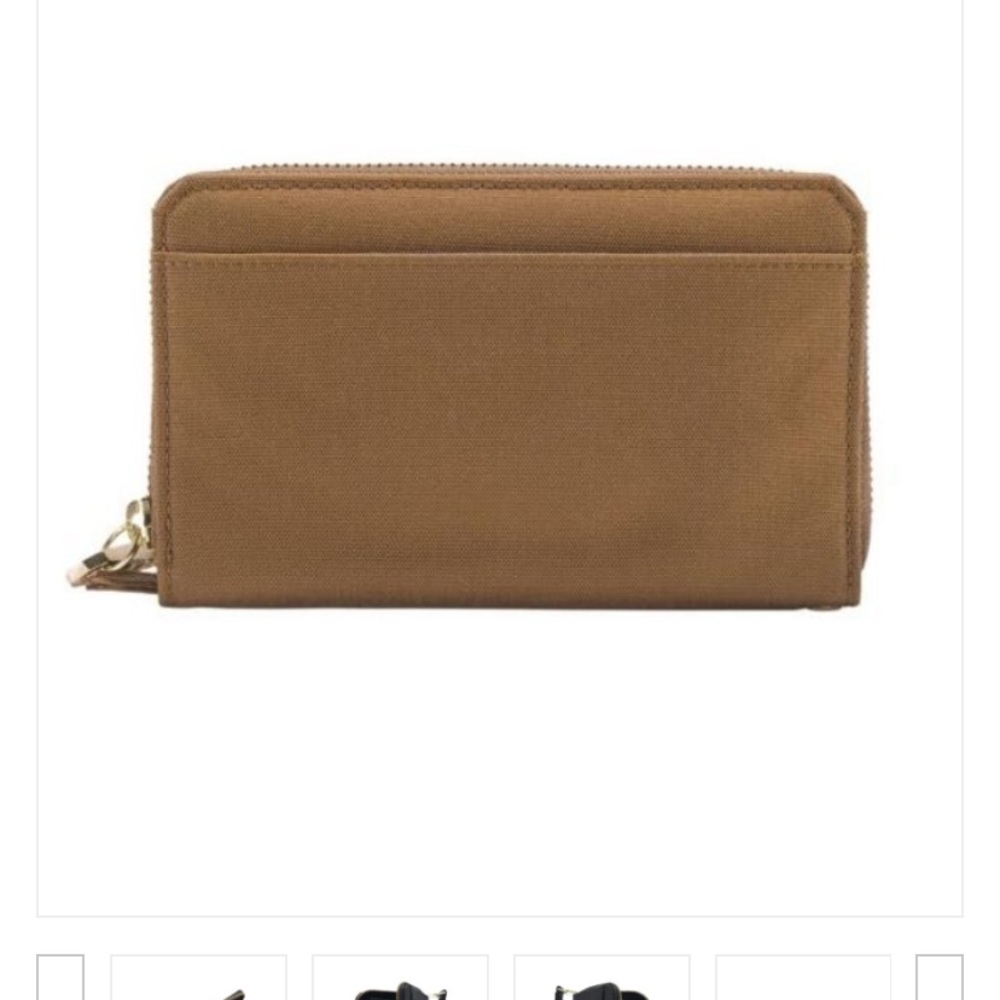 NWT Carhartt 700D Brown Zip-Around Organizer Wallet - Picture 4 of 9